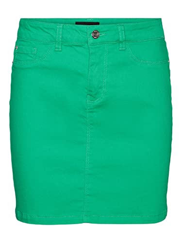 VERO MODA Damska spódnica Vmwild Seven Mr Short Col Skirt Rock, jasnozielony, S