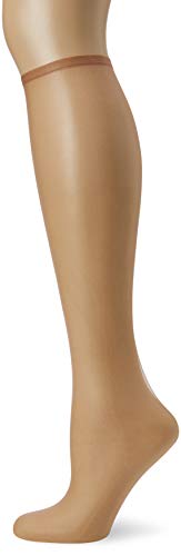 DIM Damskie skarpety do kolan 15 DEN (4 sztuki), Beige (Hale 90z), Jeden rozmiar
