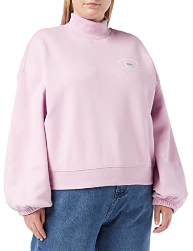 Lee Damska bluza z długim dekoltem, Sugar Lilac, S