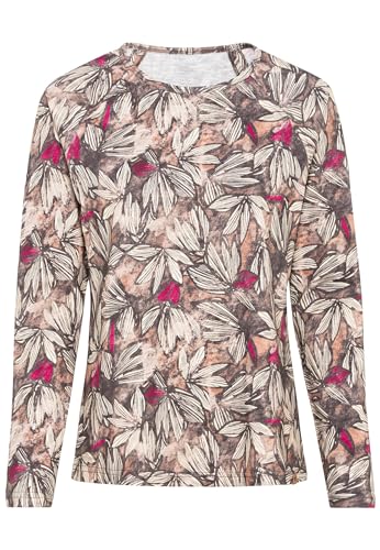 camel active T-shirt damski, Aop Magnolia, XS