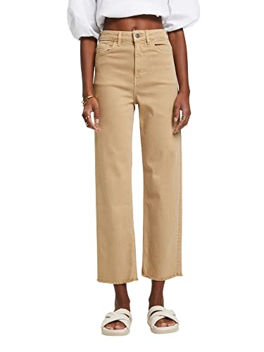 ESPRIT Damskie spodnie 023EE1B326, 285/SAND, 32, 285 / piasek, 32