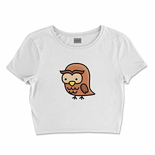 Bona Basics, Damski T-shirt basic, z nadrukiem cyfrowym, 100 bawełny, biały, swobodny, damski top, rozmiar: L, biały, L Krótki