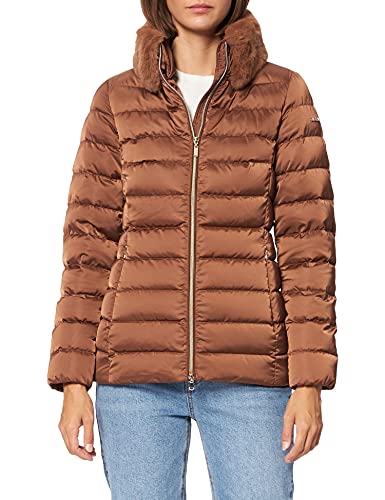 Geox Damski płaszcz puchowy W Bettanie, Emperador, 42