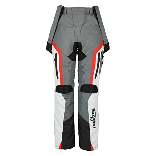 Furygan Apalaches damskie spodnie damskie, Noir-Gris-Rouge, L