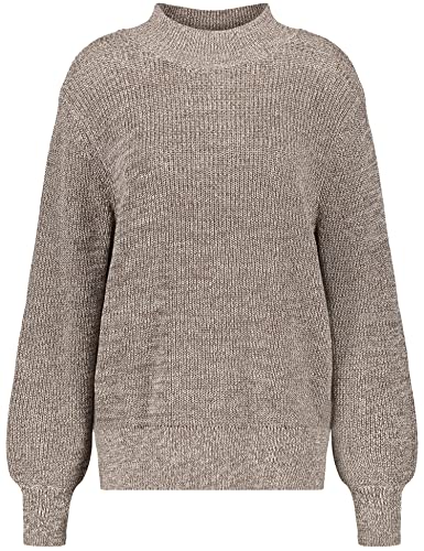 Taifun Damski sweter 272036-15409, wzór taupe, 44