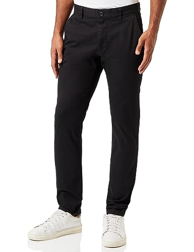 s.Oliver Spodnie męskie slim fit czarne 29, czarny, 29W / 34L