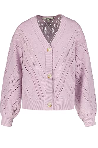 Garcia Damski kardigan Knit kurtka z dzianiny, fragnant liliowy, L, Fragnant Lilac, L