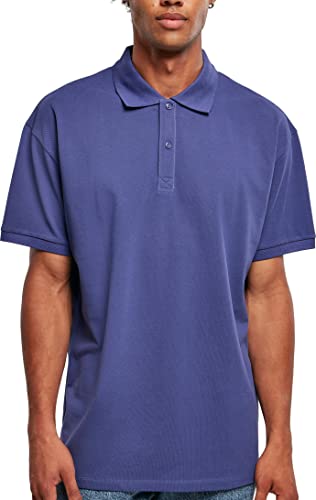 Urban Classics Męska koszula polo Oversized Polo, bluelight, XS