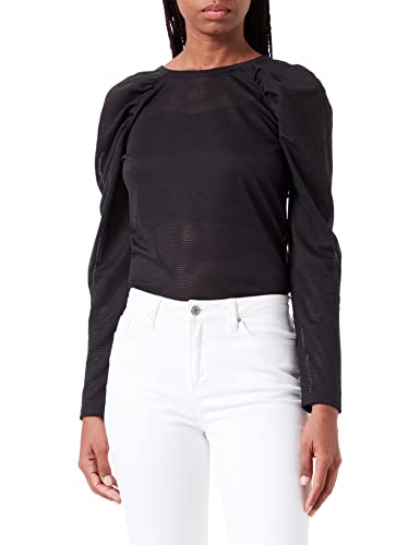 Sisley T-shirt damski, czarny 100, S