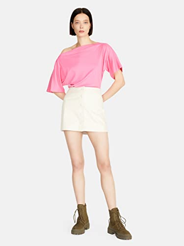 Sisley Koszulka damska 3MYRW100E Sweater, fuksja 258, L, Fuksja 258, L