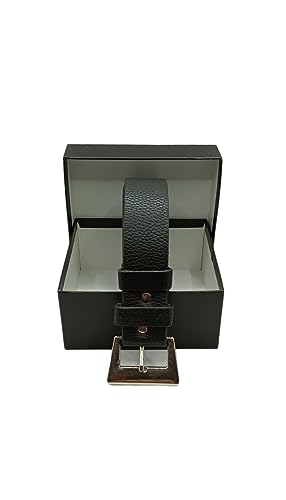 Bonateks FRGLSBELT100027 Pasek, czarny, L damski, czarny