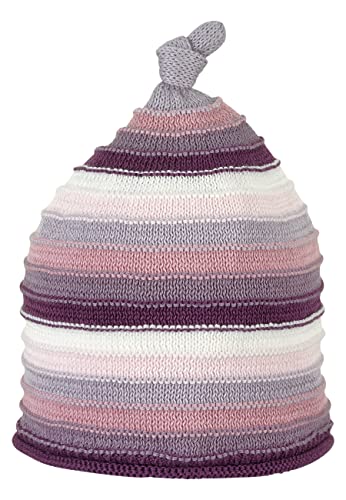 Sterntaler Strickmütze Streifen, Czapka dziewczęca, Rosa, Różowy