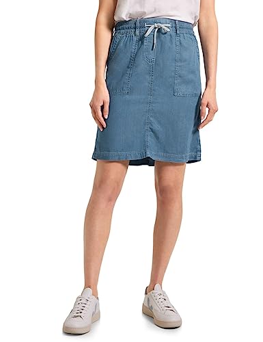 Cecil spódnica jeansowa, Light Blue Washed, XXL