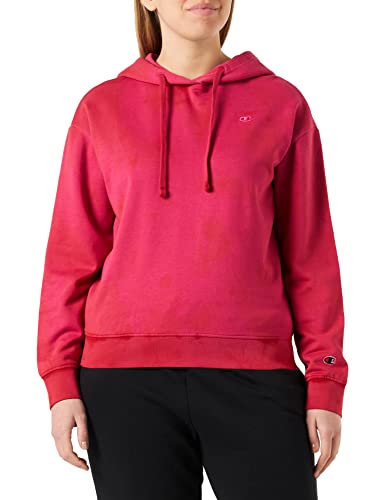 Champion Damska bluza z kapturem Rochester 1919 Logo Tie Dye z kapturem, fuksja (Fpl), S, fuksja (Fpl), S