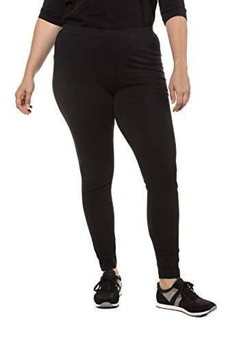 Ulla Popken Legginsy damskie, czarny (czarny 48554810), 42/44 PL