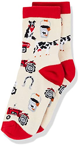 Hatley Skarpety chłopięce Crew Casual, Życie rolnicze, 2-4 Lat