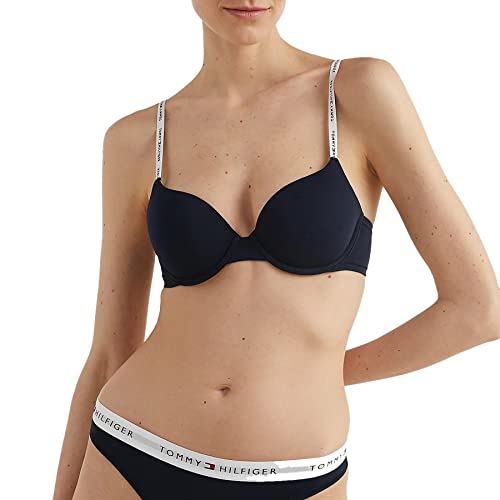 Tommy Hilfiger Damskie biustonosze Demi z fiszbinami, pustynne niebo, 34B, Pustynne niebo, 75B