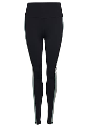 Superdry Training Lock Up Legginsy Damskie, Kaczka wojskowa, 42