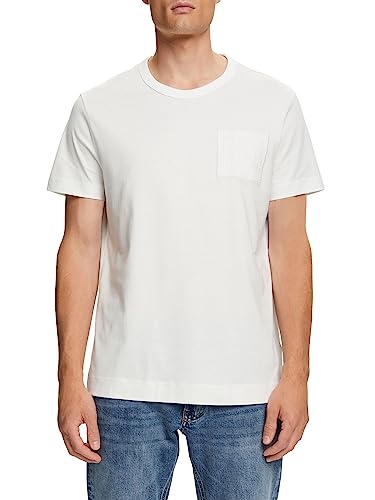 ESPRIT T-shirt męski, 110/Off White, L