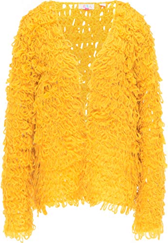 ocy Kardigan damski 82733687, musztardowy, XS/S, musztardowy, XS-S