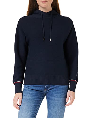 Tommy Hilfiger Damska bluza z kapturem Global STP Pulowery, Desert Sky, XS