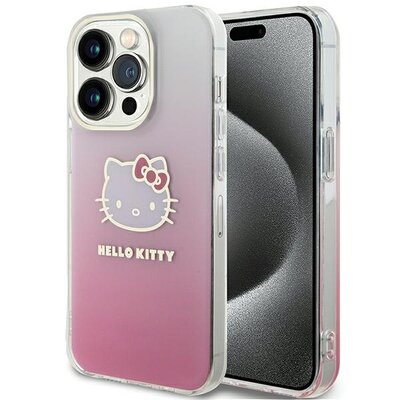 Etui HELLO KITTY IML Gradient do Apple iPhone 14 Pro Max Różowy