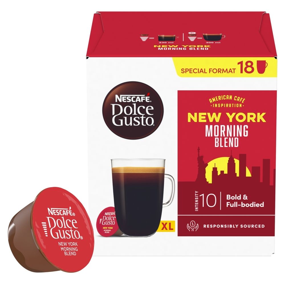 Kapsułki NESCAFE New York Morning Blend do ekspresu Nescafe Dolce Gusto
