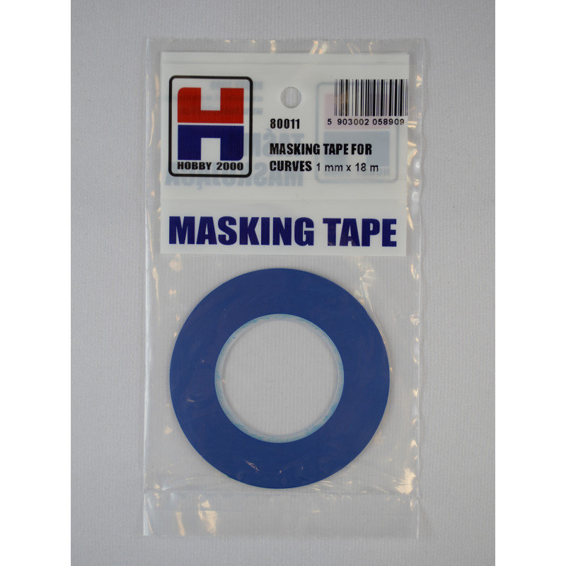 Hobby 2000 Masking Tape Forcurves 1Mm X 18M - Taśma Do Linii Krzywych