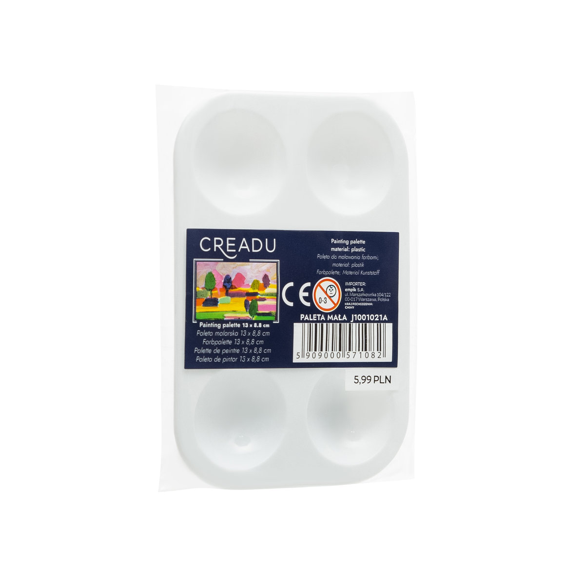 Cr Paleta Mała 13X8.8Cm