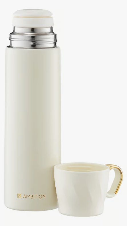 Termos 500Ml Biały Ambition Gold