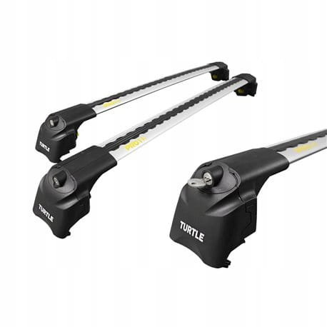 Bagażnik Dachowy Na Relingi Zintegrowane Turtle Air-2 98/94 Srebrny