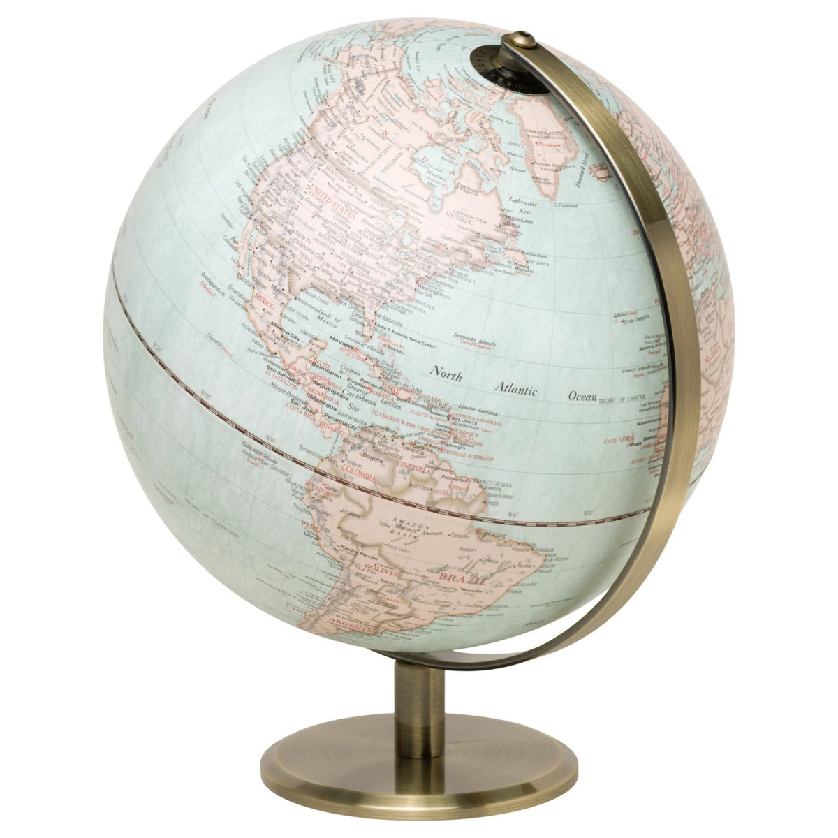 Globus Podświetlany 'Vintage Globe Light ' - 25 Cm | Gentlemen'S Hardware