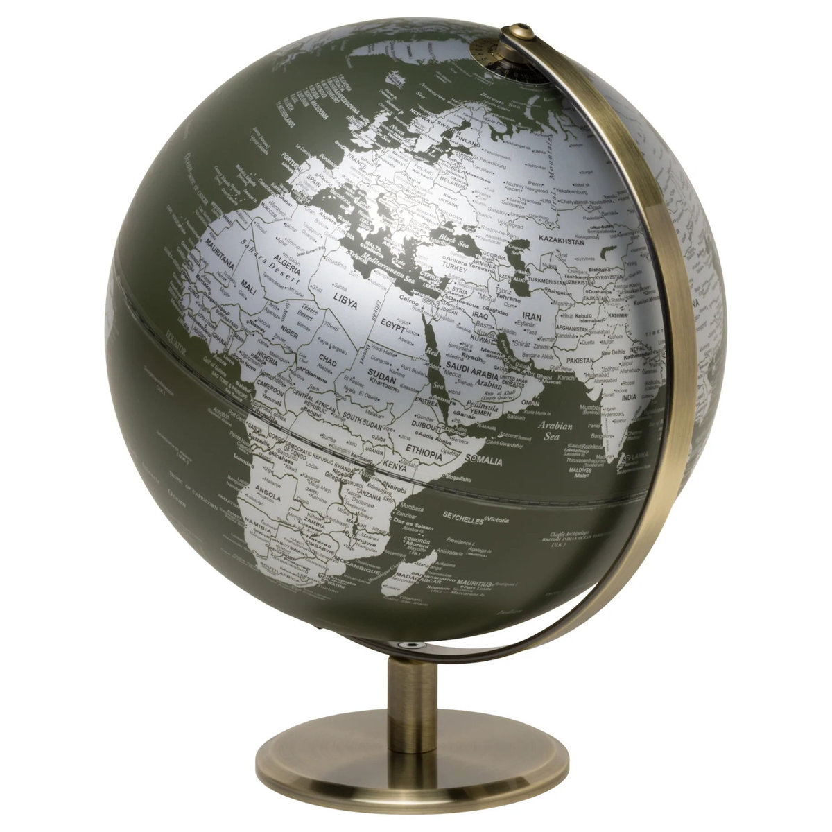 Globus Podświetlany 'Green World' - 25 Cm | Gentlemen'S Hardware