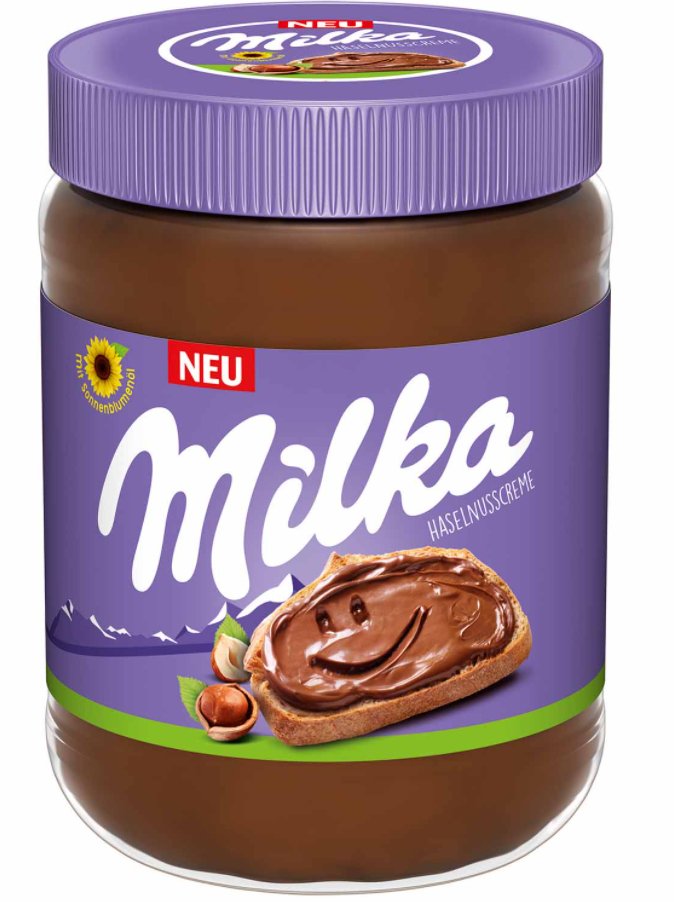 Milka Krem Z Orzechów Laskowych 600G
