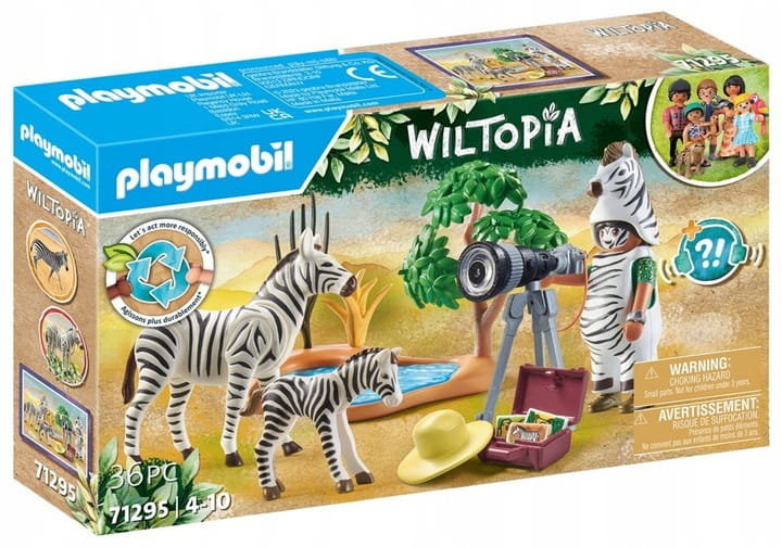 Playmobil Wiltopia 71295 Wycieczka Z Fotografką Zwierząt