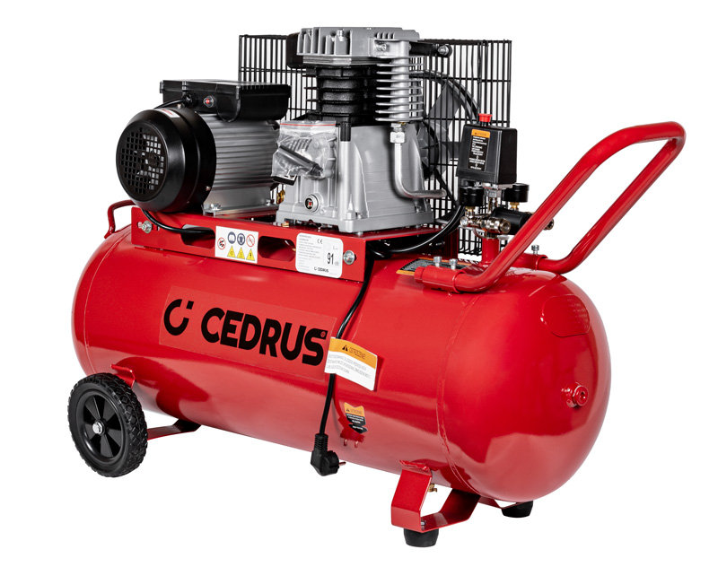 Cedrus Km100 Sprężarka Tłokowa Kompresor Tłokowy Olejowy 100L - Ewimax -