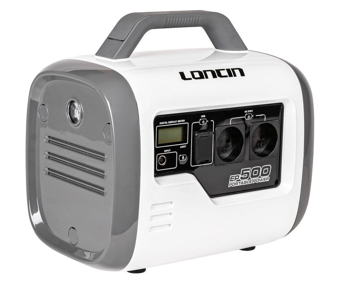 Loncin Ep500 Stacja Zasilania Bank Magazyn Energi Powerbank Stacja Zasilaj膮ca 560Wh Moc 500Va Ewimax -