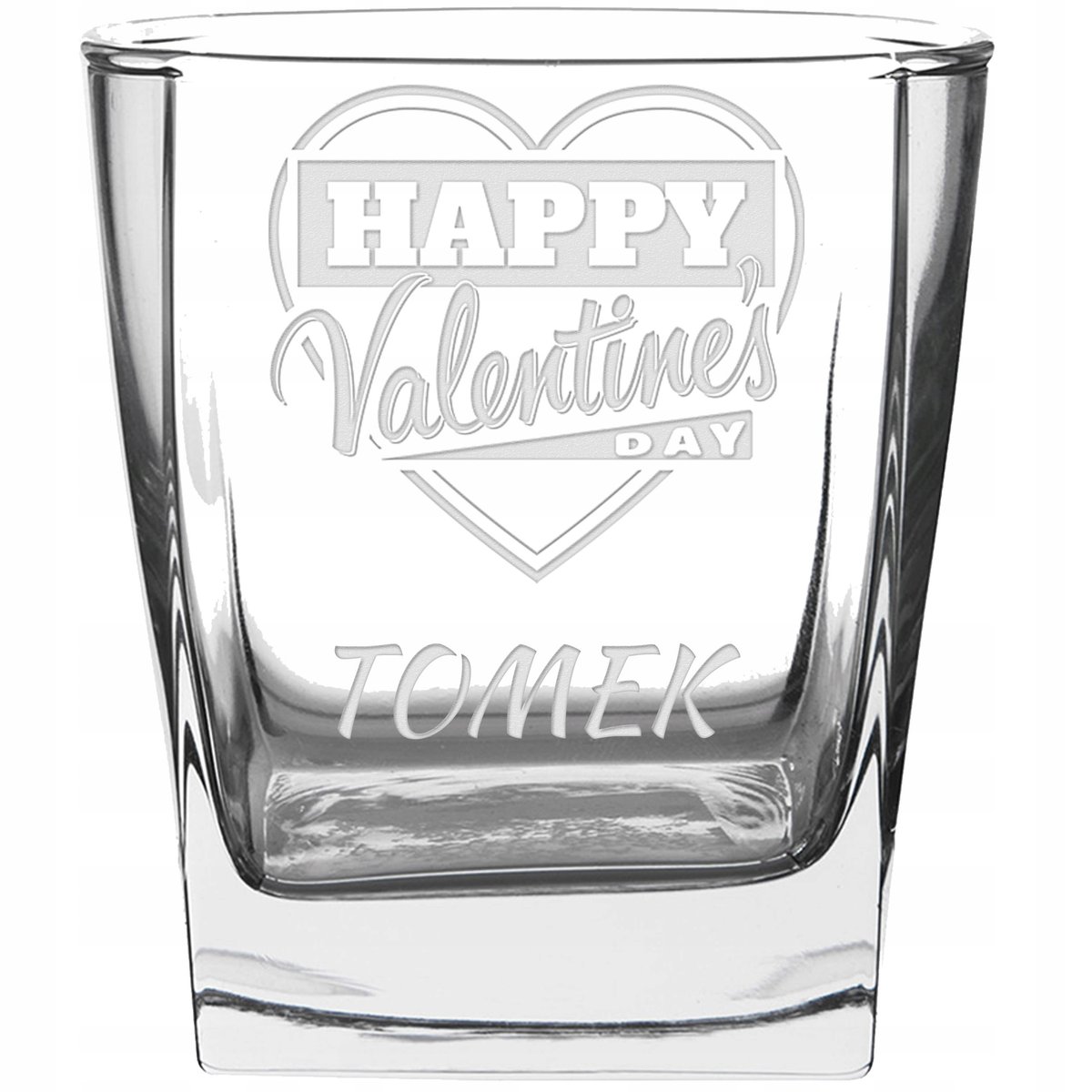 SZKLANKA WHISKY WALENTYNKI CHŁOPAKA MĘŻCZYZN Y3