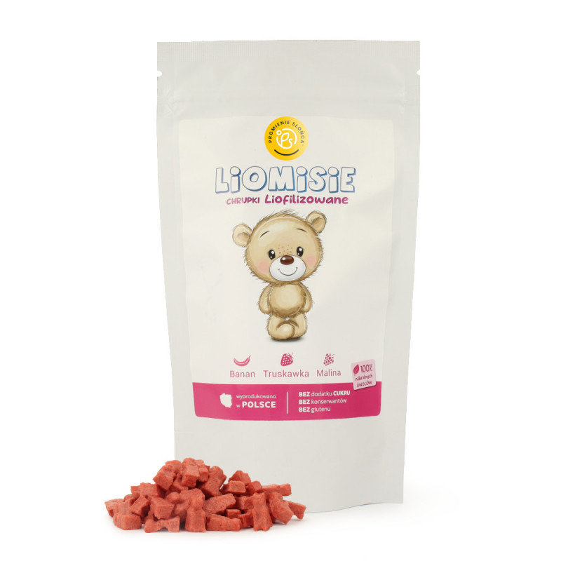 LioMisie Truskawkowo-Malinowe 20 g