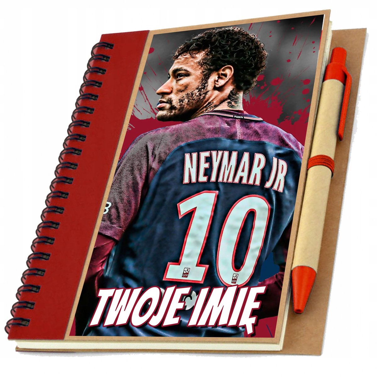 NOTATNIK NOTES ECO NEYMAR JR JUNIOR PSG PREZENT Y5