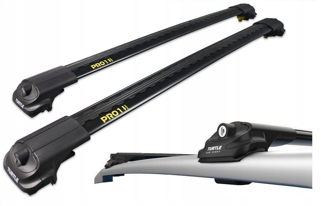 Bagażnik dachowy bazowy niski Turtle Air1 Air-1 czarny 82/86