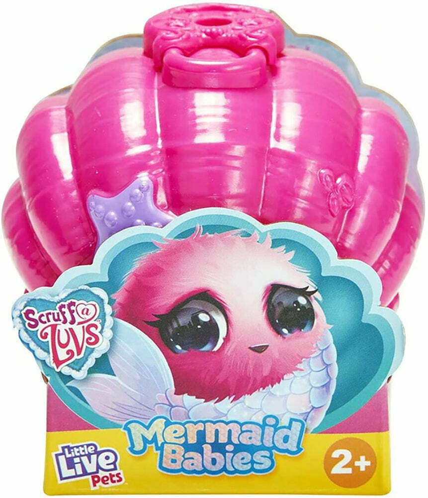 Little Live Pets Scruffies Syrenka Muszla Mermaid
