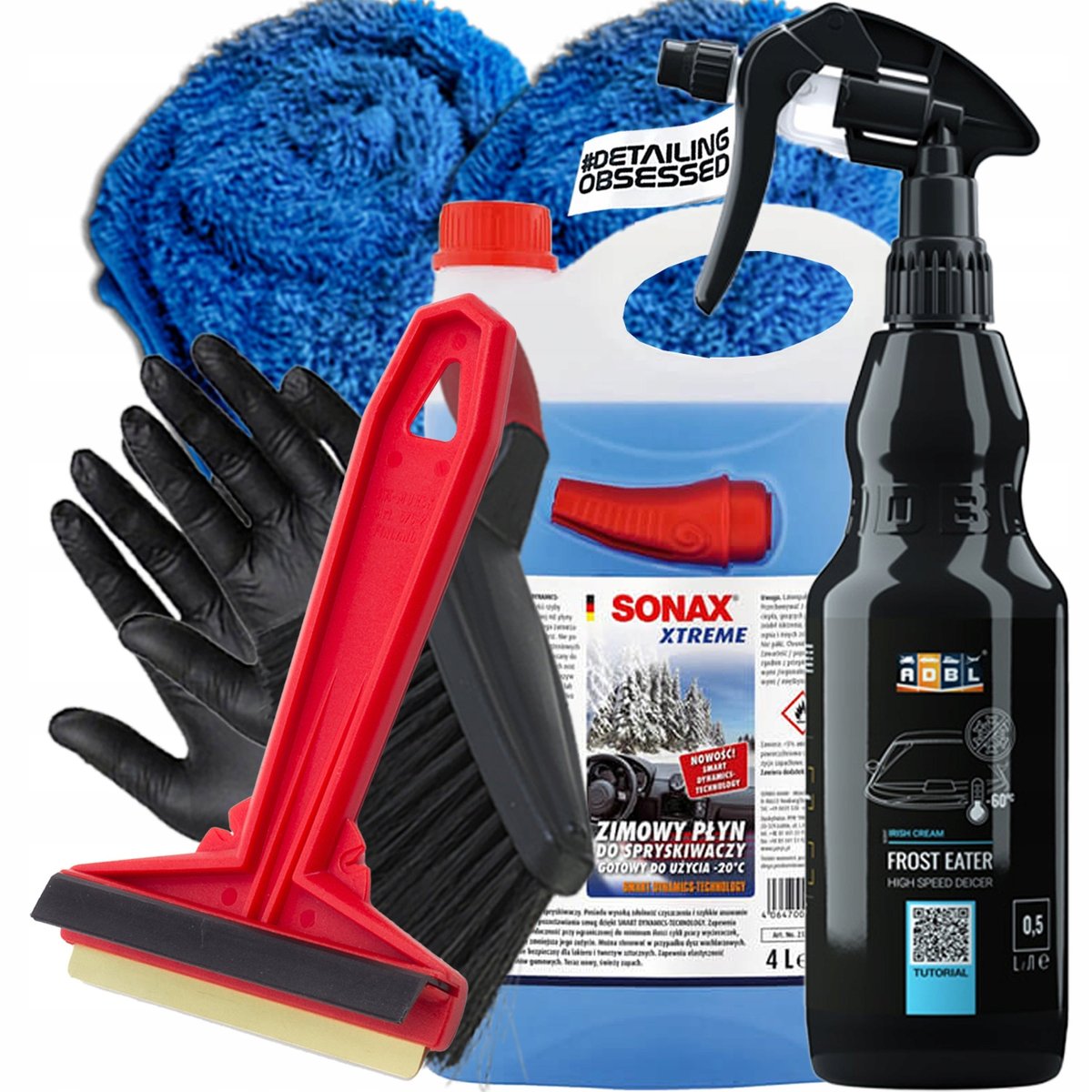 KOMPLEKSOWY ZESTAW DO UTRZYMANIA SAMOCHODU ZIMĄ ADBL SONAX MURSKA VIKAN