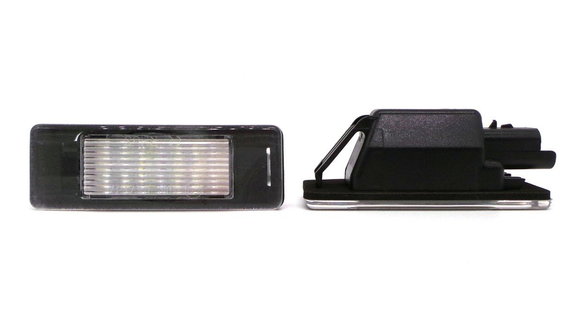 Fiat, Mercedes, Nissan, Peugeot, Citroen, Toyota, VW lampki tablicy rejestracyjnej LED 2szt