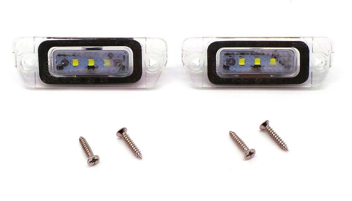 Mercedes W164, X164, W251 lampki rejestracji LED 2szt
