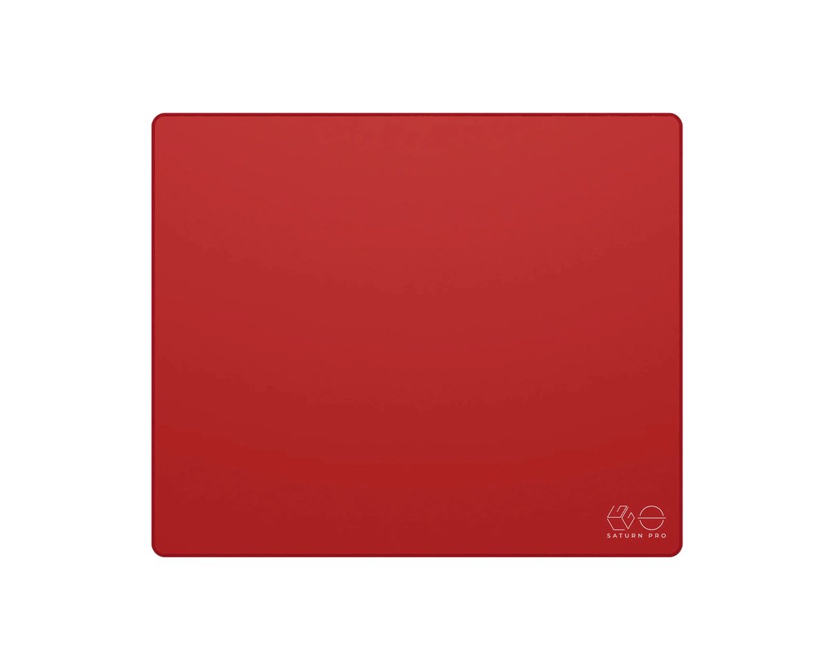 Podkładka Lethal Gaming Gear Saturn PRO XL Soft Red - 490x410mm