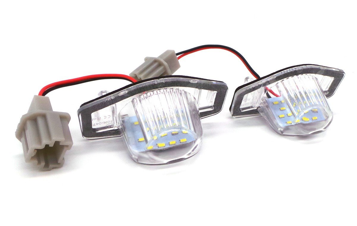 Honda lampki tablicy rejestracyjnej LED 2x650lm, zestaw 2szt