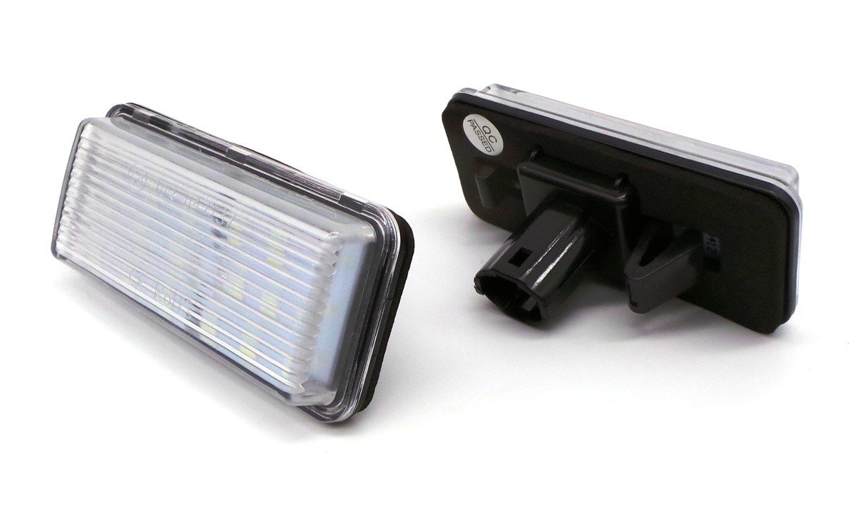 Toyota Lexus lampki rejestracji LED 2szt