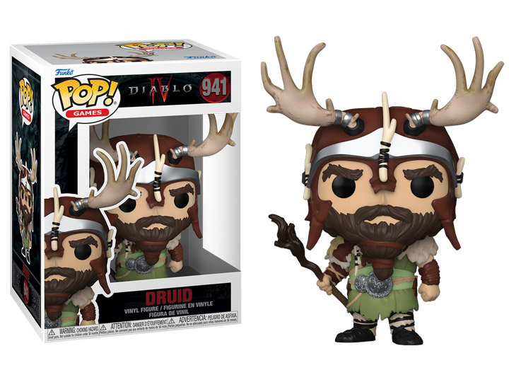 funko pop! diablo 4 games  941 - druid