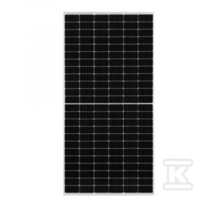 Panel fotowoltaiczny 550W JA Solar, srebrna rama, monokrystaliczny JAM72D30-550/GB SF bifacjal, dwustronny, szkło - szkło, gwarancja 12 lat